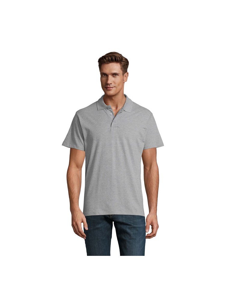 Polo Homme SPRING II 210g - Style et Qualité Personnalisé pas cher