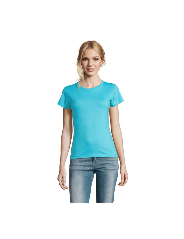 T-Shirt Femme Imperial 190g Confort et Style Personnalisé pas cher