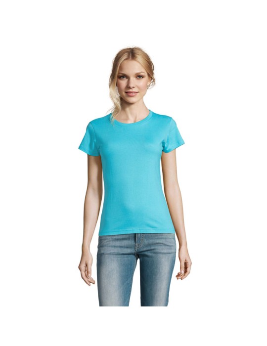 T-Shirt Femme Imperial 190g Confort et Style Personnalisé pas cher