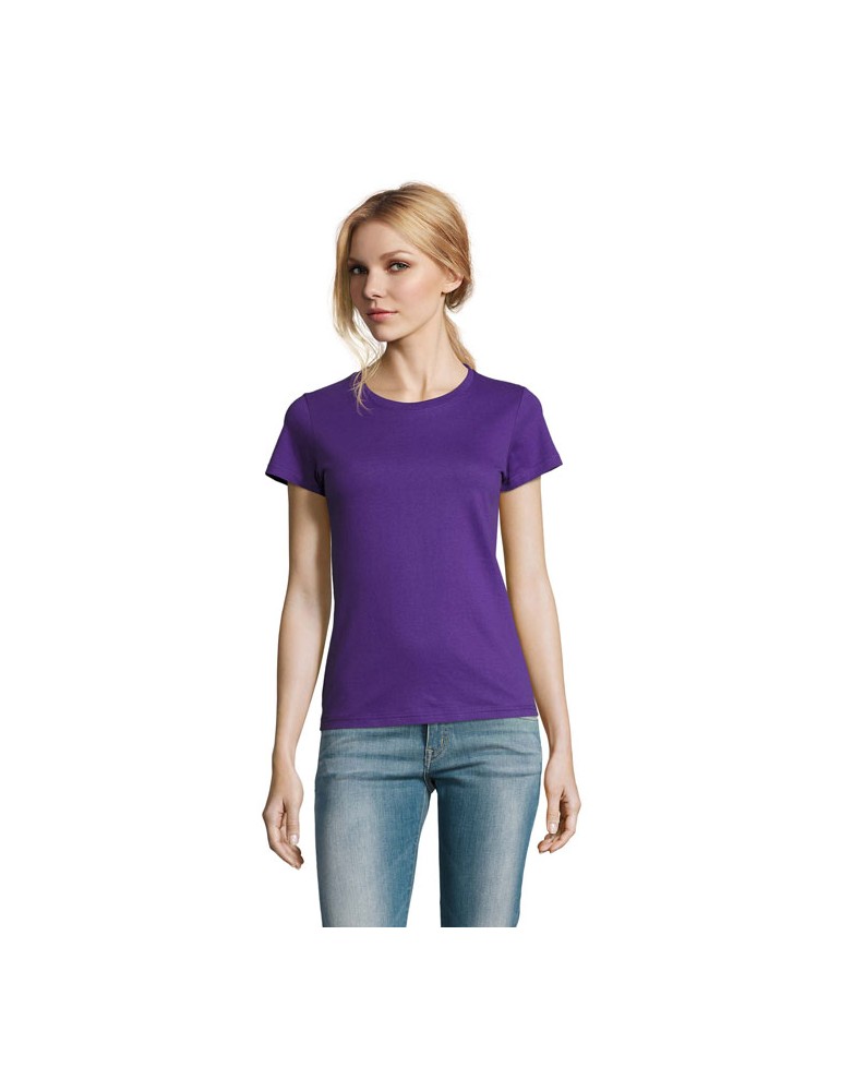 T-Shirt Femme Imperial 190g Confort et Style Personnalisé pas cher