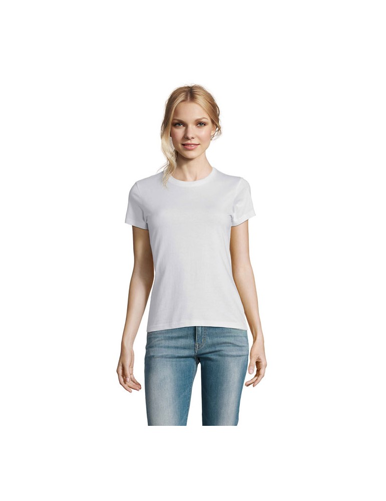 T-Shirt Femme Imperial 190g Confort et Style Personnalisé pas cher