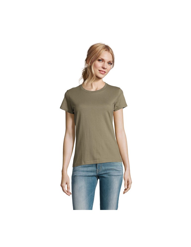 T-Shirt Femme Imperial 190g Confort et Style Personnalisé pas cher