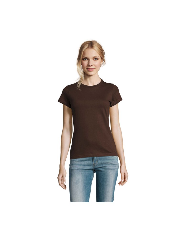 T-Shirt Femme Imperial 190g Confort et Style Personnalisé pas cher