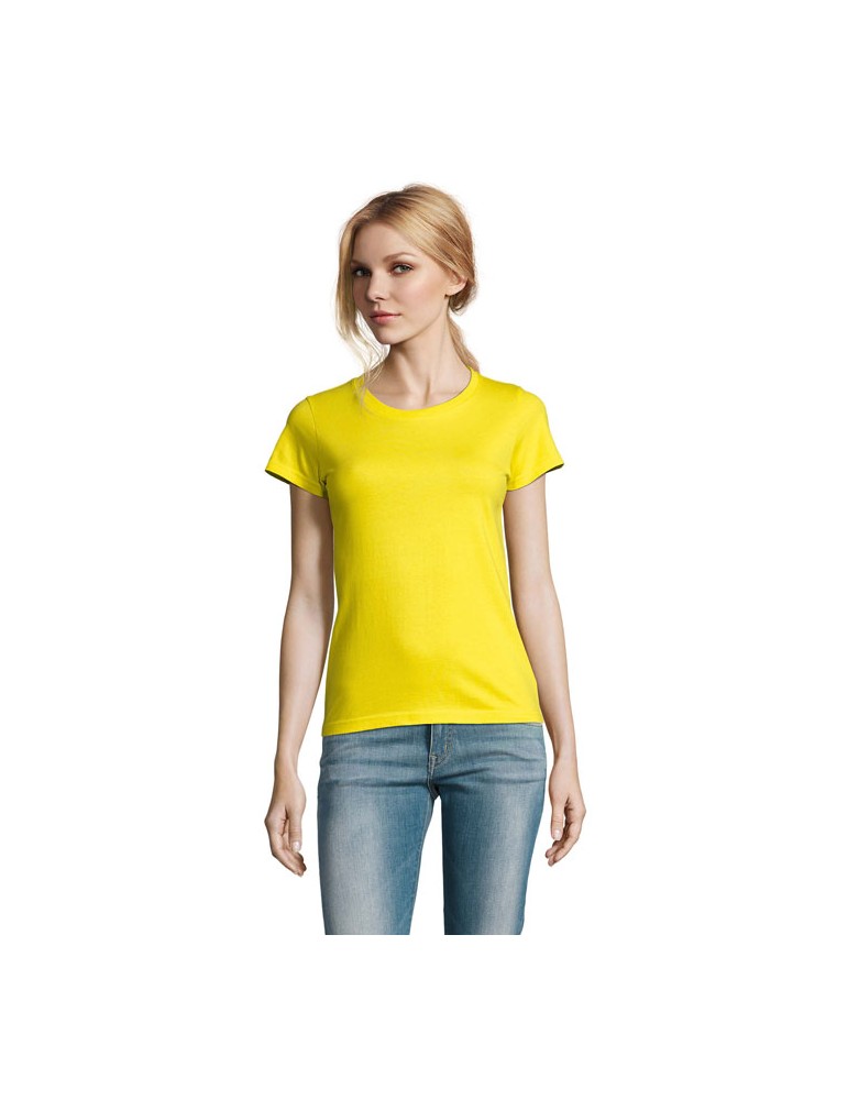 T-Shirt Femme Imperial 190g Confort et Style Personnalisé pas cher