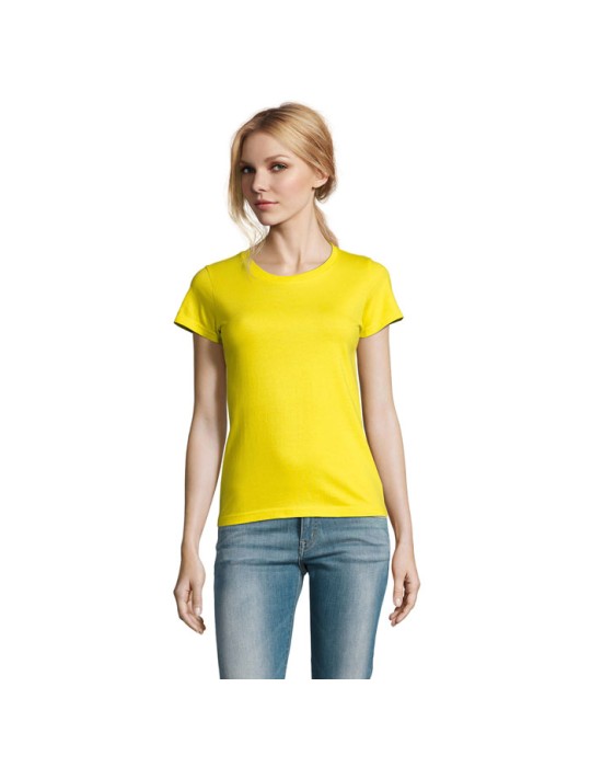 T-Shirt Femme Imperial 190g Confort et Style Personnalisé pas cher