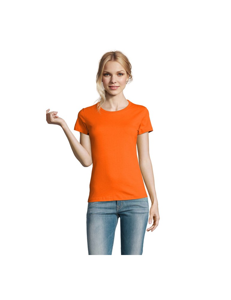 T-Shirt Femme Imperial 190g Confort et Style Personnalisé pas cher