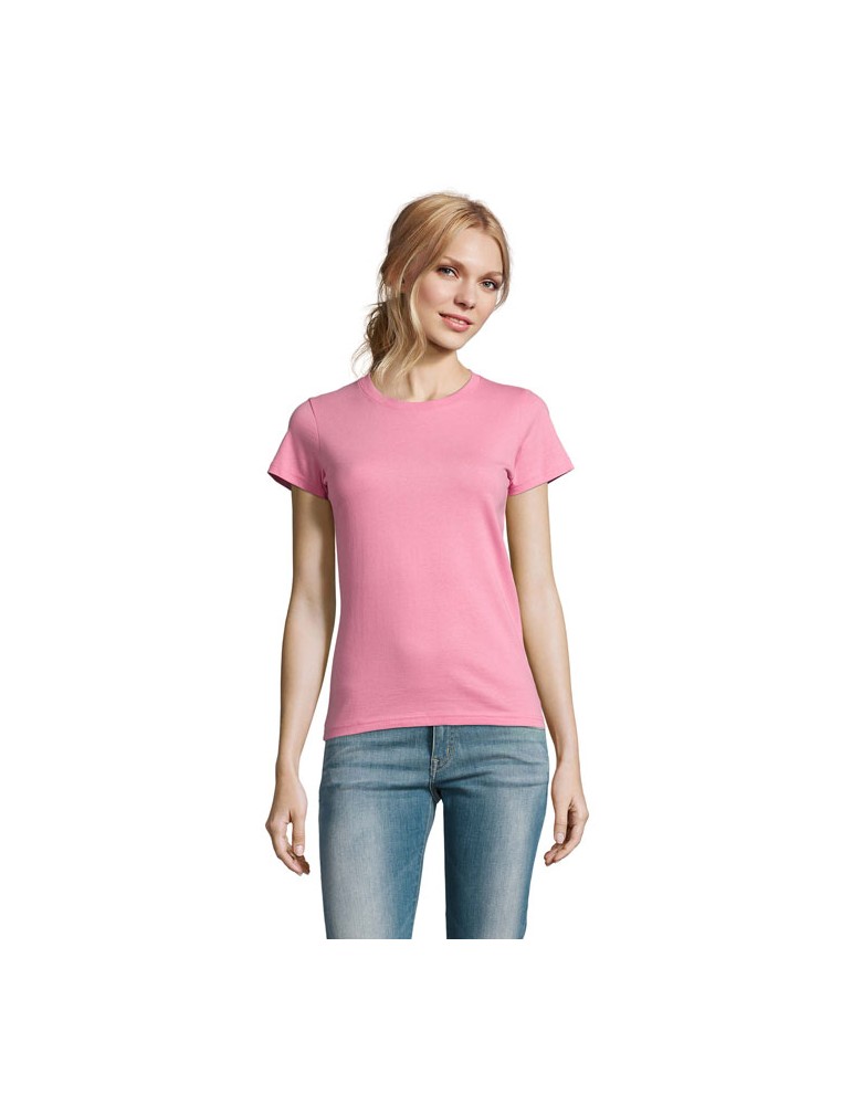 T-Shirt Femme Imperial 190g Confort et Style Personnalisé pas cher