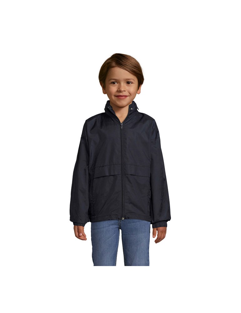 Veste Coupe-Vent Enfant Personnalisable - SOL'S SURF KIDS pas cher