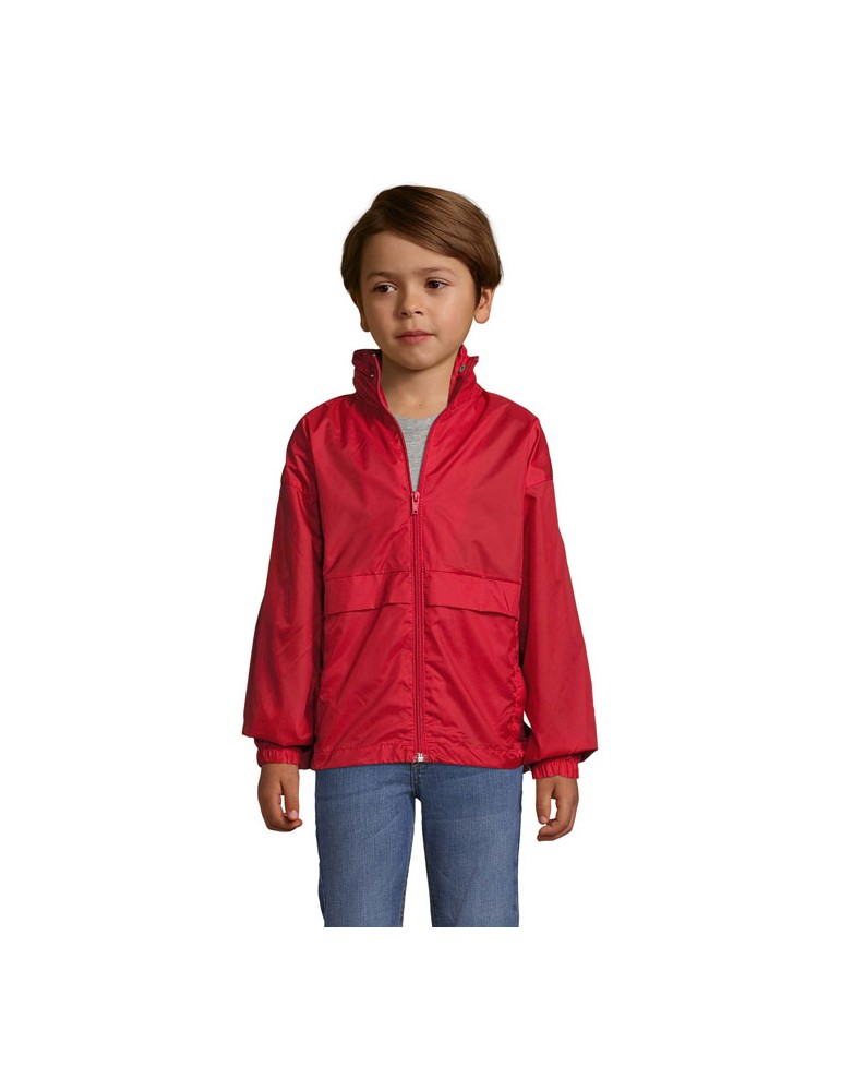 Veste Coupe-Vent Enfant Personnalisable - SOL'S SURF KIDS pas cher