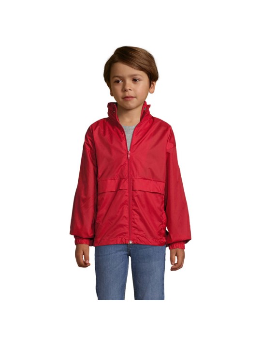 Veste Coupe-Vent Enfant Personnalisable - SOL'S SURF KIDS pas cher