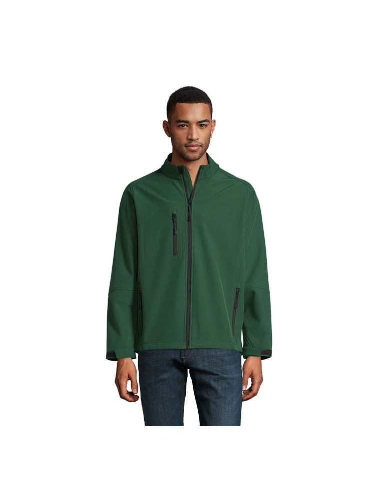 Veste Softshell Relax Men - Imperméable et Chaude Personnalisée pas cher