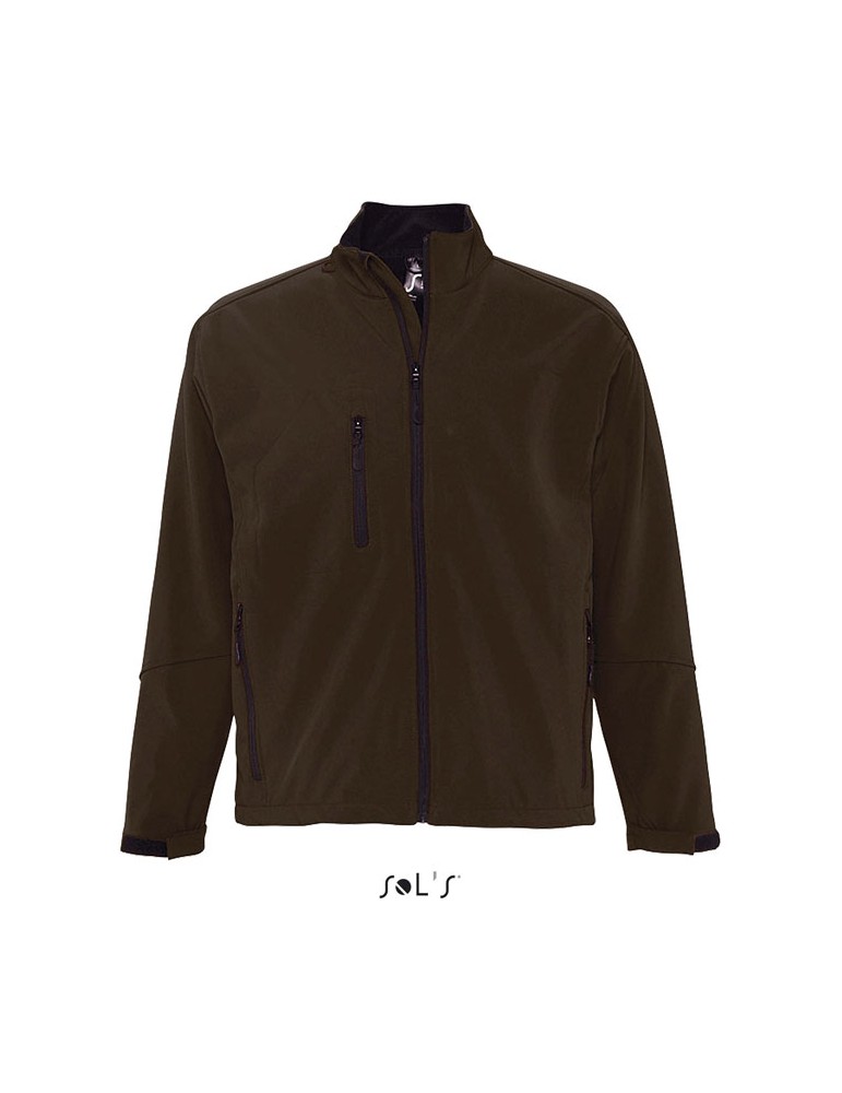 Veste Softshell Relax Men - Imperméable et Chaude Personnalisée pas cher