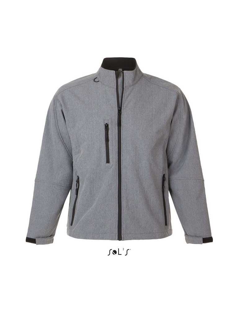 Veste Softshell Relax Men - Imperméable et Chaude Personnalisée pas cher