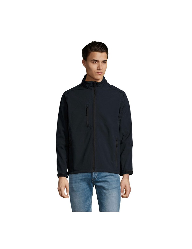 Veste Softshell Relax Men - Imperméable et Chaude Personnalisée pas cher