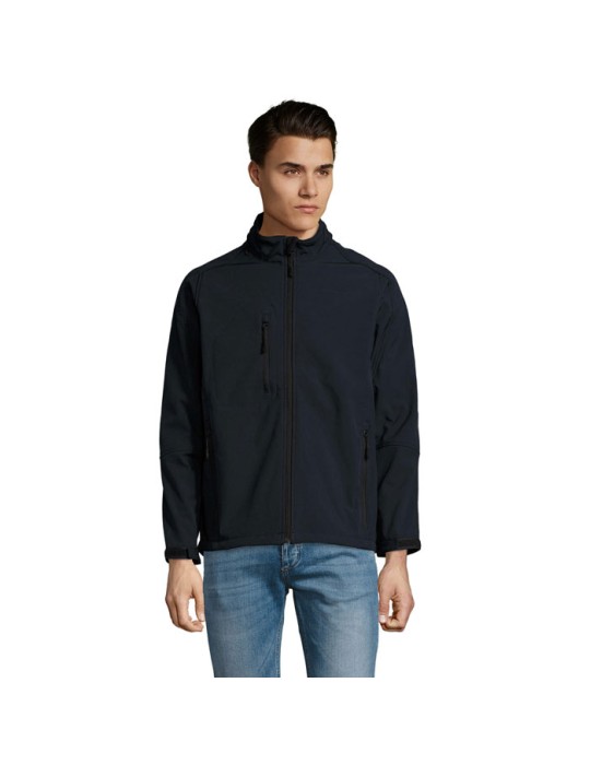 Veste Softshell Relax Men - Imperméable et Chaude Personnalisée pas cher