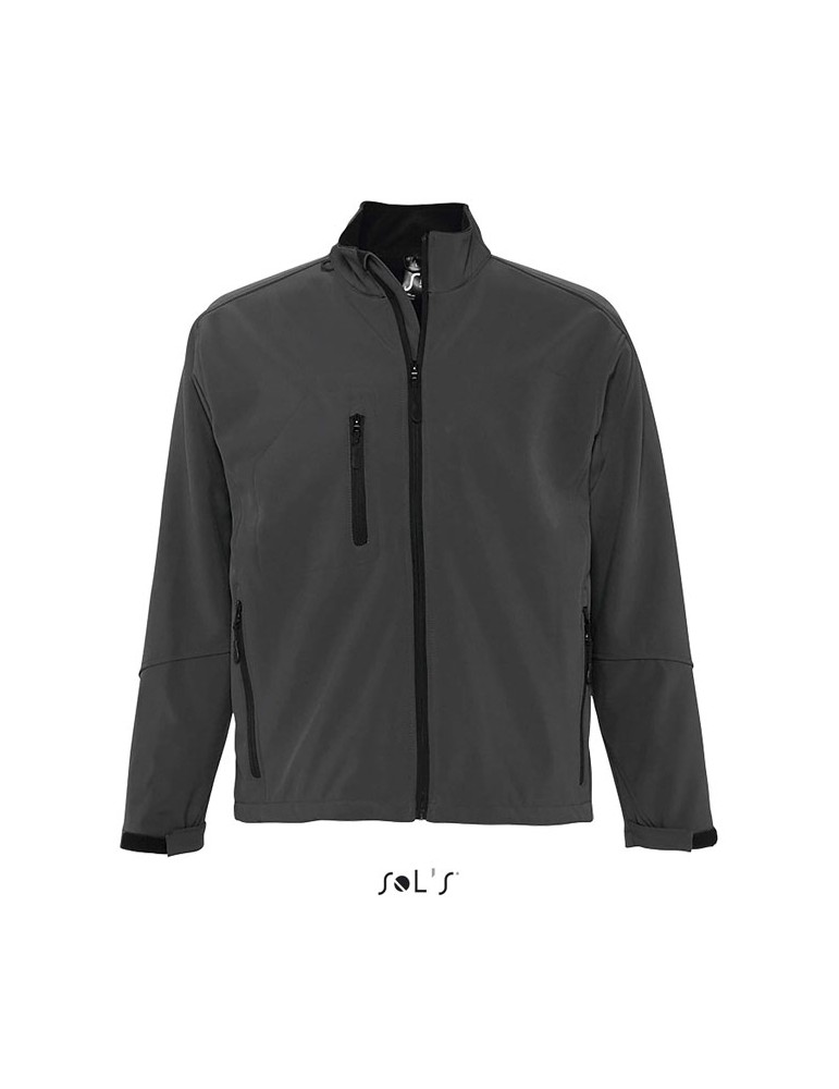 Veste Softshell Relax Men - Imperméable et Chaude Personnalisée pas cher