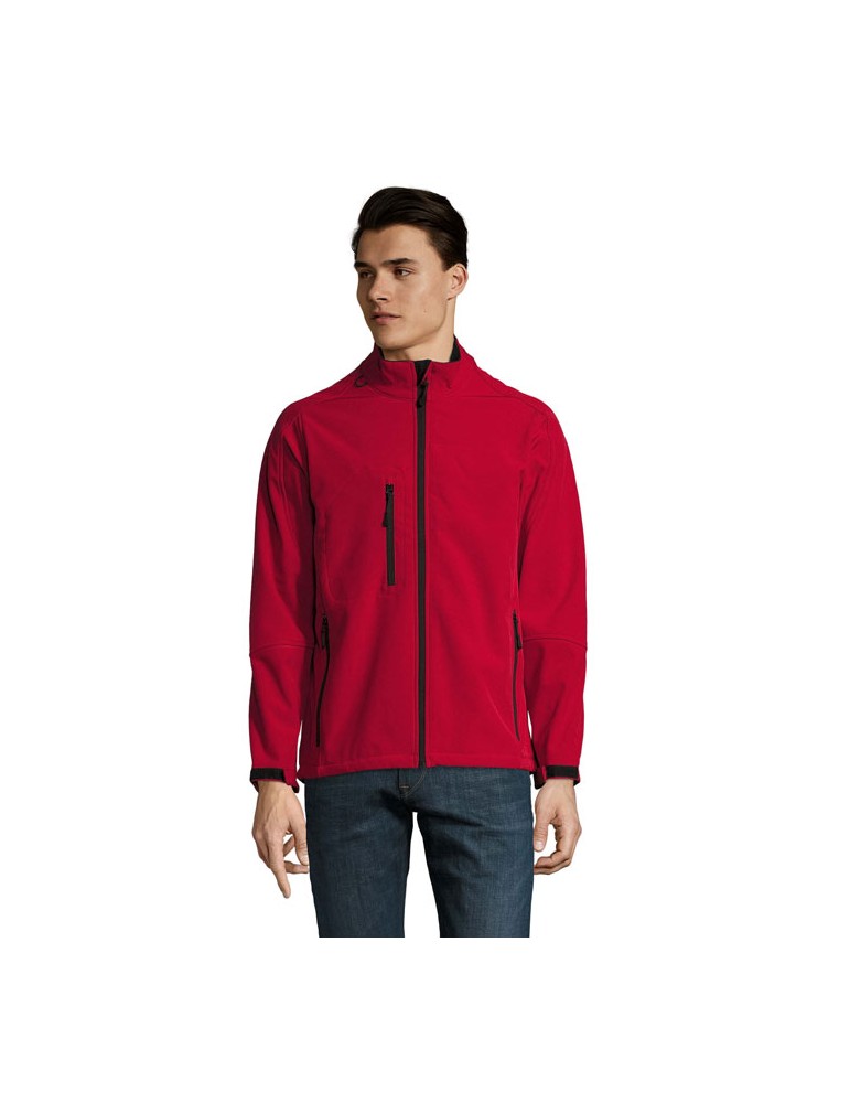 Veste Softshell Relax Men - Imperméable et Chaude Personnalisée pas cher
