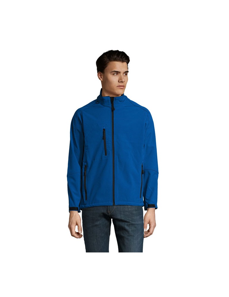 Veste Softshell Relax Men - Imperméable et Chaude Personnalisée pas cher