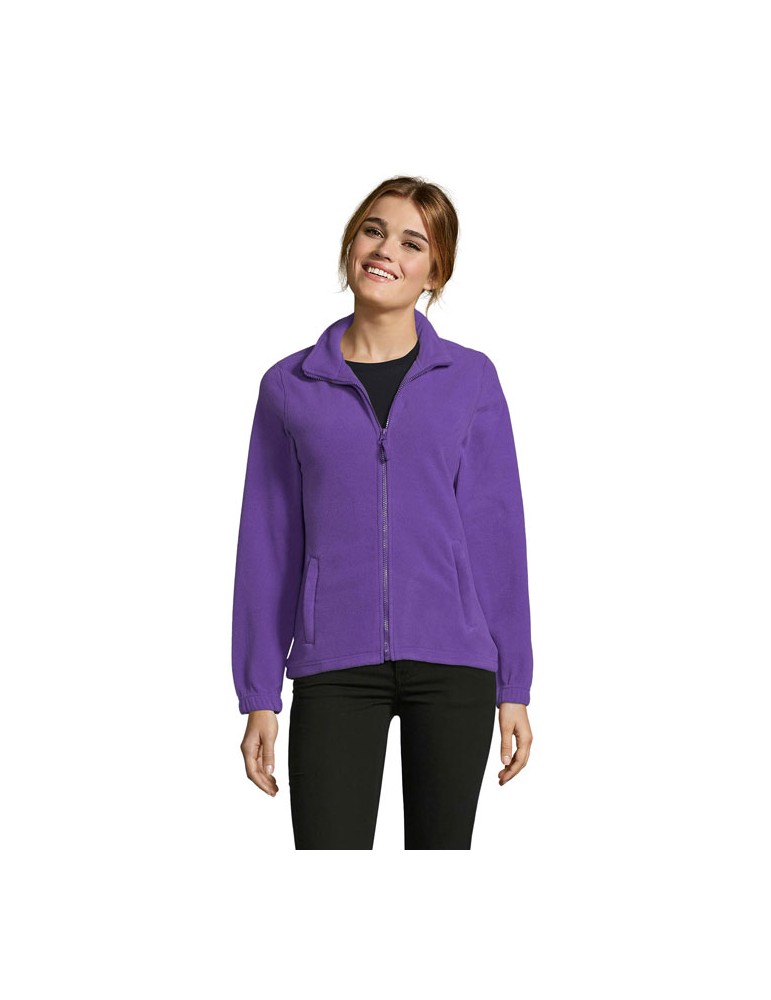 Veste Polaire Femme Personnalisée NORTH - Confort et Style pas cher