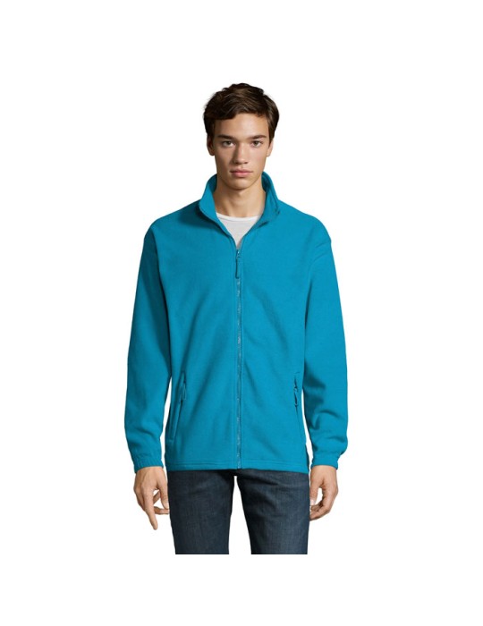 Veste Micropolaire Zippée pour Homme Personnalisée NORTH pas cher