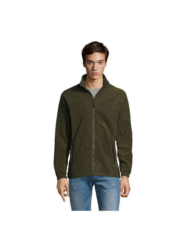Veste Micropolaire Zippée pour Homme Personnalisée NORTH pas cher