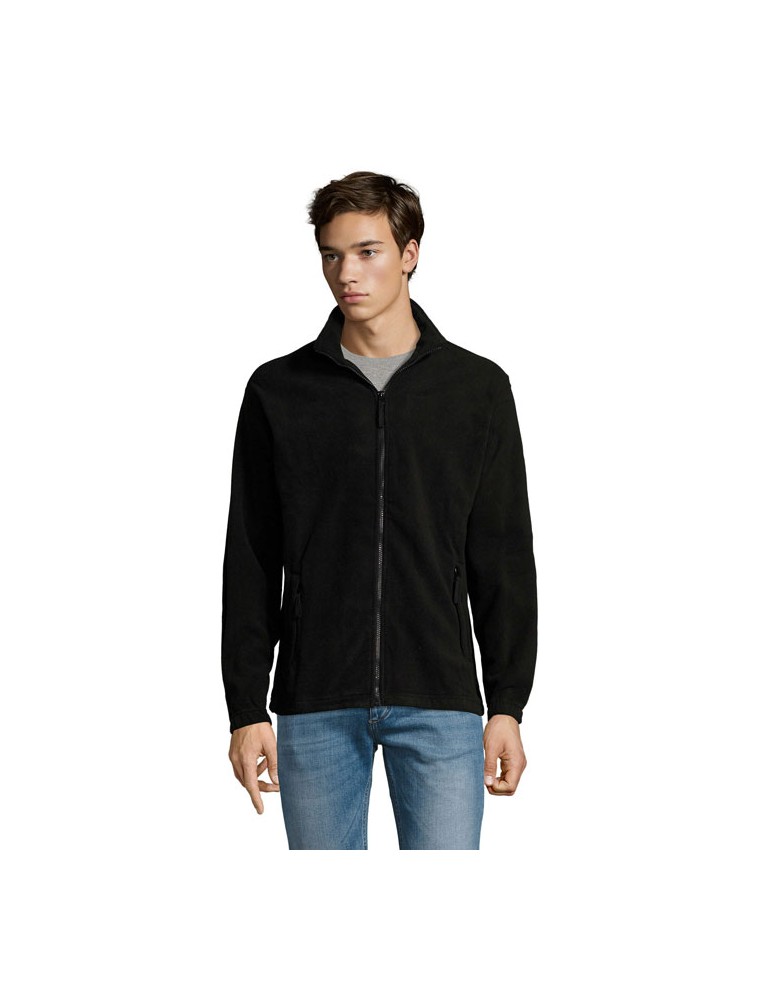 Veste Micropolaire Zippée pour Homme Personnalisée NORTH pas cher
