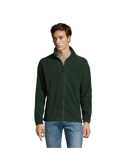 Veste Micropolaire Zippée pour Homme Personnalisée NORTH pas cher