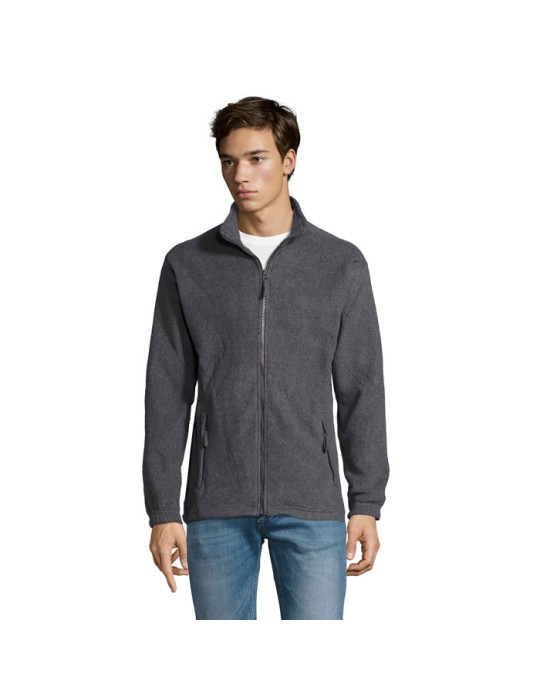 Veste Micropolaire Zippée pour Homme Personnalisée NORTH pas cher