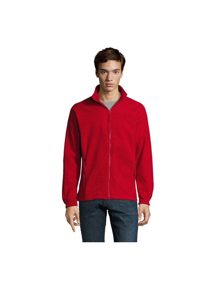 Veste Micropolaire Zippée pour Homme Personnalisée NORTH pas cher