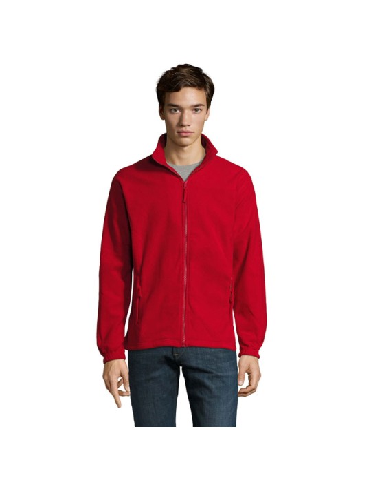 Veste Micropolaire Zippée pour Homme Personnalisée NORTH pas cher