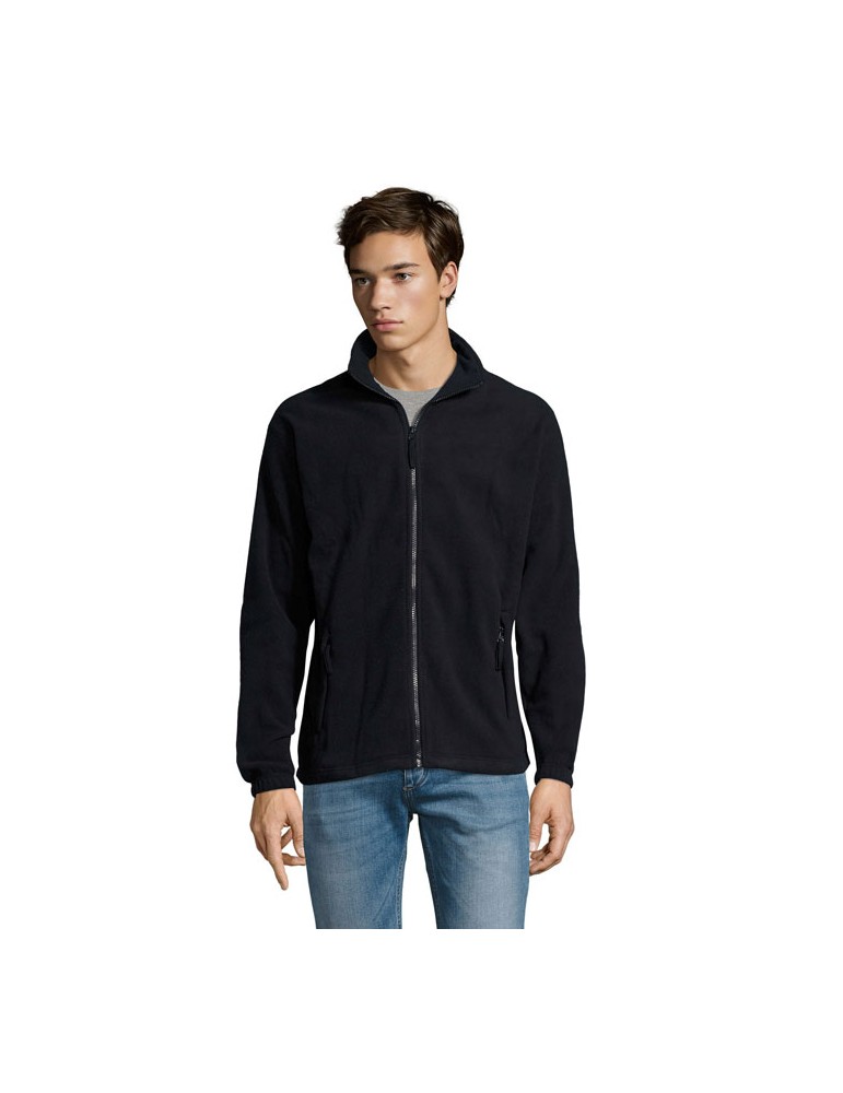 Veste Micropolaire Zippée pour Homme Personnalisée NORTH pas cher