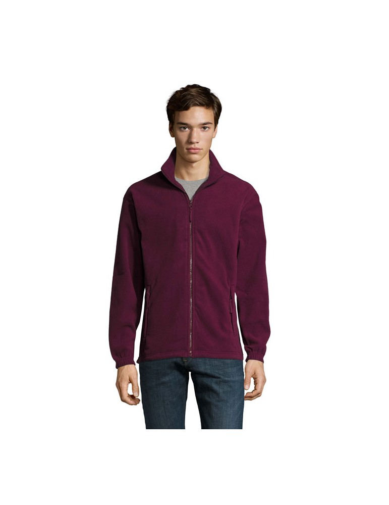 Veste Micropolaire Zippée pour Homme Personnalisée NORTH pas cher