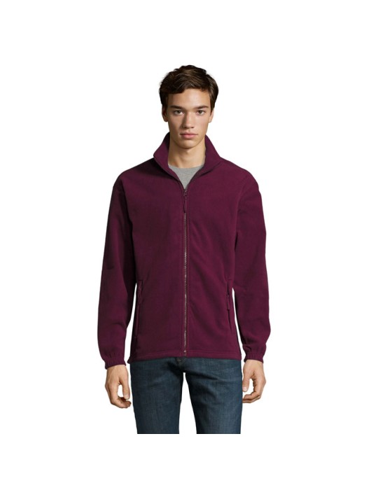Veste Micropolaire Zippée pour Homme Personnalisée NORTH pas cher