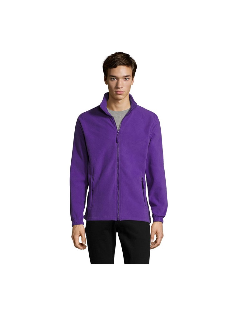 Veste Micropolaire Zippée pour Homme Personnalisée NORTH pas cher