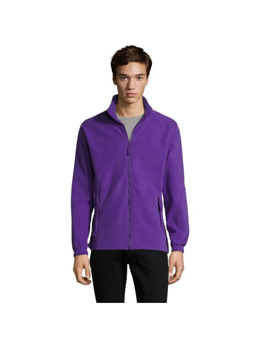 Veste Micropolaire Zippée pour Homme Personnalisée NORTH pas cher