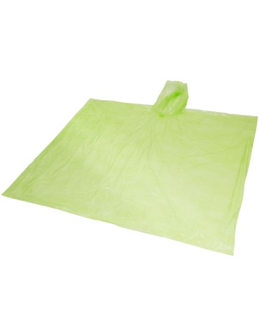 Poncho jetable pour la pluie avec pochette de rangement Ziva