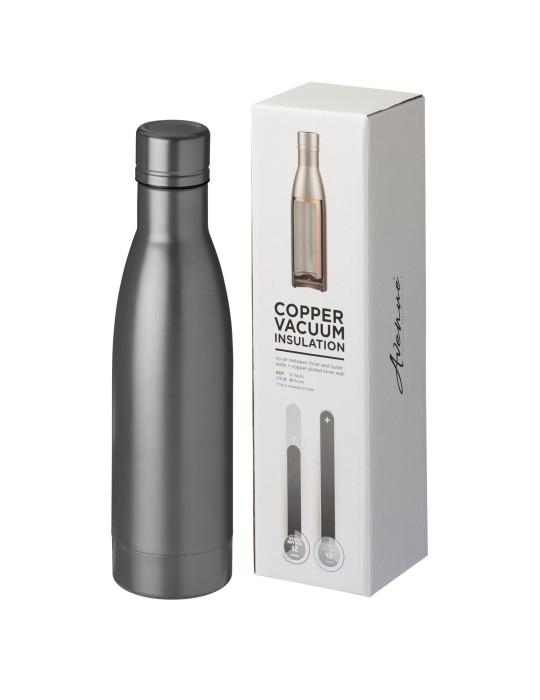 Bouteille isotherme Vasa sous vide avec couche de cuivre de 500 ml