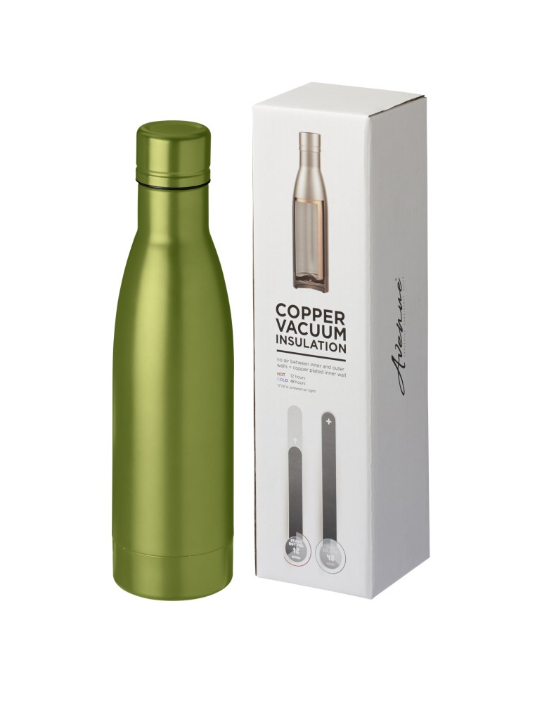 Bouteille isotherme Vasa sous vide avec couche de cuivre de 500 ml