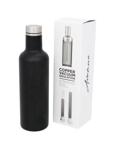Bouteille Pinto avec isolation par le vide et couche de cuivre 750ml