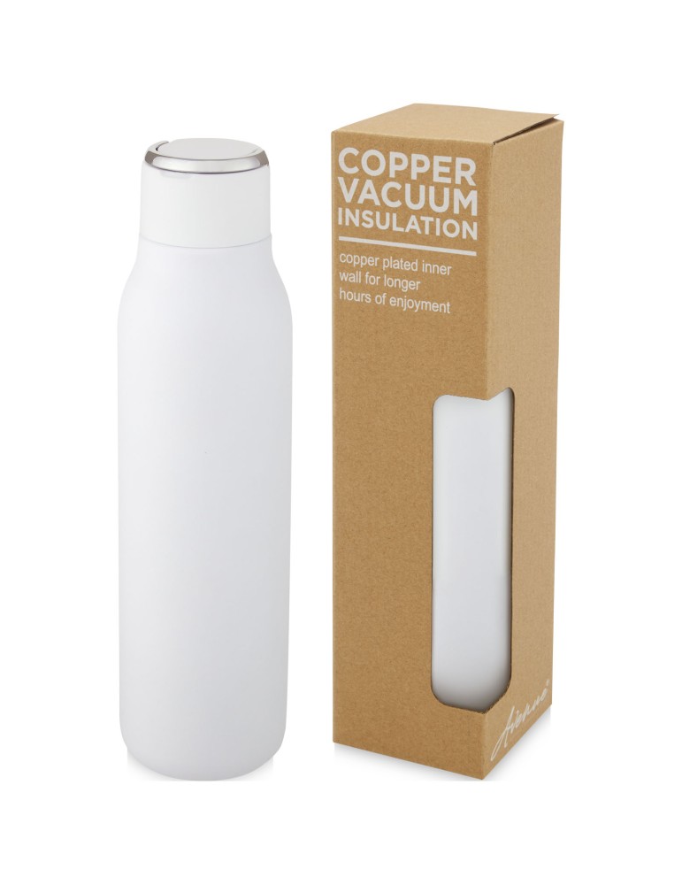Bouteille isotherme Marka 600 ml avec couche de cuivre et avec boucle…