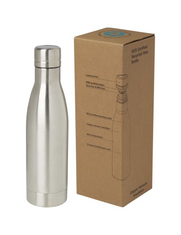 Bouteille isotherme Vasa en acier inoxydable recyclé certifié RCS de…