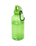 Bouteille d'eau Oregon de 400 ml en plastique recyclé avec mousqueton
