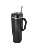 Mug isotherme Melbourne 1200 ml certifié RCS avec paille
