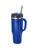 Mug isotherme Melbourne 1200 ml certifié RCS avec paille
