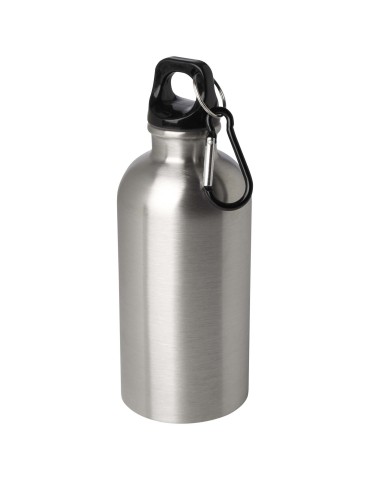 Bouteille d'eau Oregon de 400 ml simple paroi en acier recyclé…