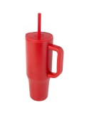 Gobelet isotherme Brady 900 ml certifié RCS avec paille en silicone