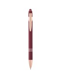 Stylo bille Nanna avec finition or rose
