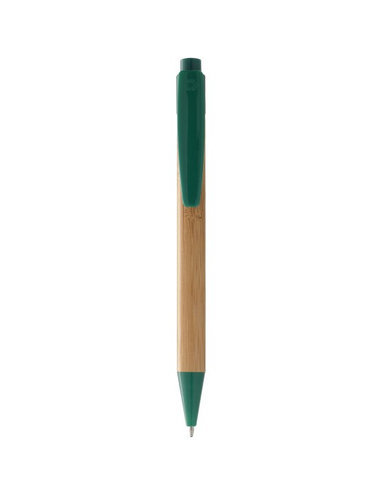 Stylo bille en bambou Borneo (encre noire)
