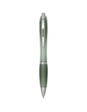 Stylo bille en plastique recyclé RCS avec corps et grip colorés…