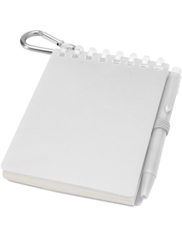 Ensemble carnet souple d’extérieur recyclé et stylo bille (encre… 2